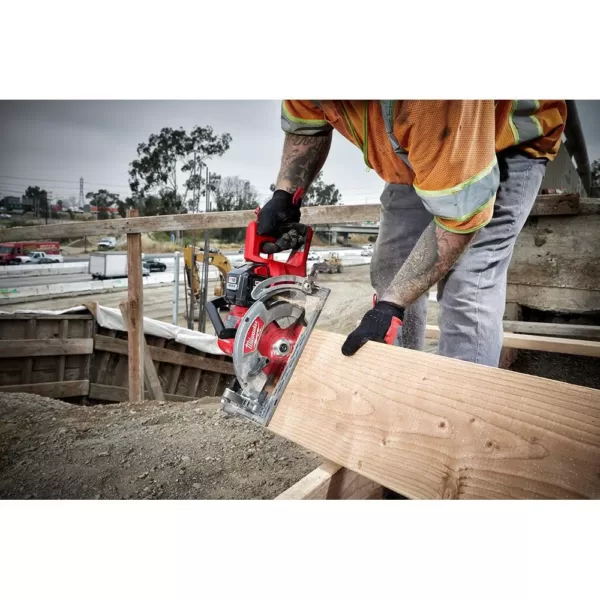 Milwaukee M18 FUEL 18-Volt Lithium-Ion Cordless 7-1/4 in. Rear Handle Circular Saw (Tool-Only)