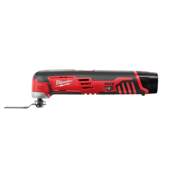 Milwaukee M12 FUEL 12-Volt Lithium-Ion Brushless Cordless 3/8 in. Ratchet Multi-Tool Combo Kit with (1) 2.0Ah Battery and Charger