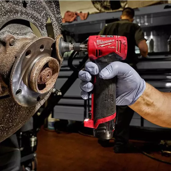 Milwaukee M12 FUEL 12-Volt Lithium-Ion Brushless Cordless 1/4 in. Right Angle Die Grinder (Tool-Only)