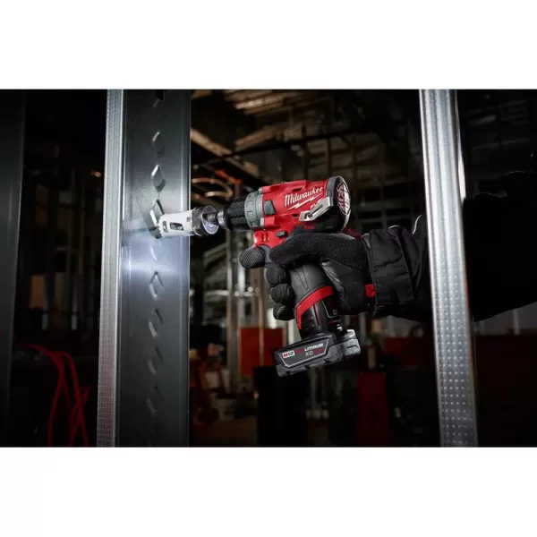 Milwaukee M12 FUEL 12-Volt Lithium-Ion Brushless Cordless 1/2 in. Hammer Drill (Tool-Only)