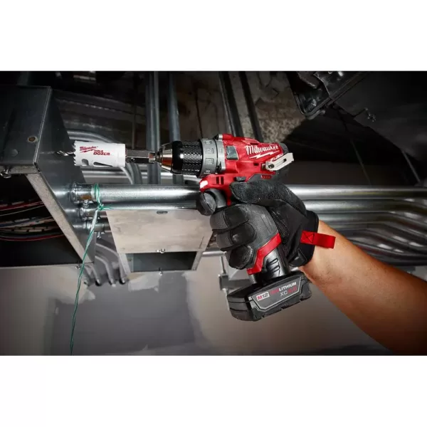 Milwaukee M12 FUEL 12-Volt Lithium-Ion Brushless Cordless 1/2 in. Hammer Drill (Tool-Only)