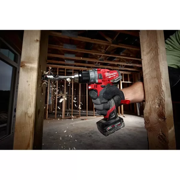 Milwaukee M12 FUEL 12-Volt Lithium-Ion Brushless Cordless 1/2 in. Hammer Drill (Tool-Only)