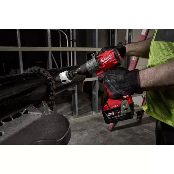 Milwaukee M18 FUEL ONE-KEY 18-Volt Lithium-Ion Brushless Cordless 1/2 in. Hammer Drill/Driver (Tool-Only)