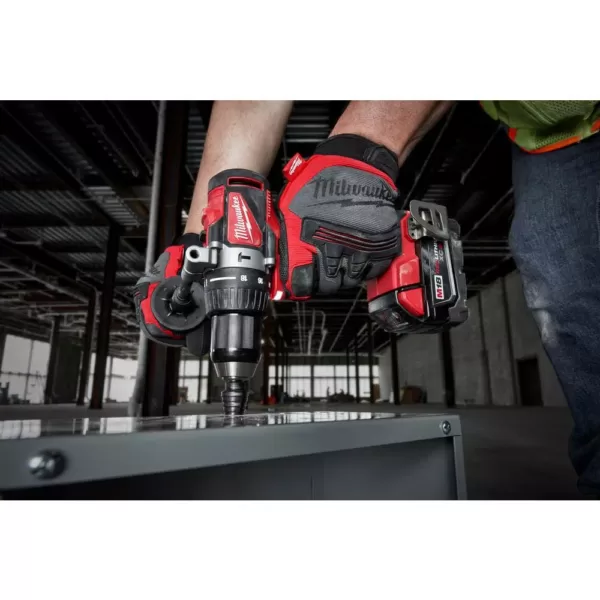 Milwaukee M18 18-Volt Lithium-Ion Brushless Cordless 1/2 in. Compact Hammer Drill Tool Only