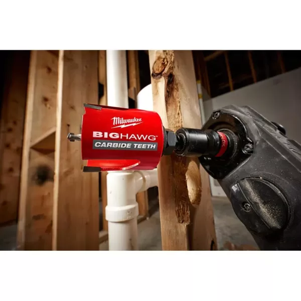 Milwaukee 2-1/8 in. Big Hawg Carbide Hole Saw