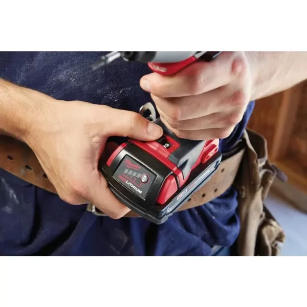 Milwaukee M18 18-Volt Lithium-Ion Cordless 1/4 in. Hex 2-Speed Impact Driver (Tool-Only)