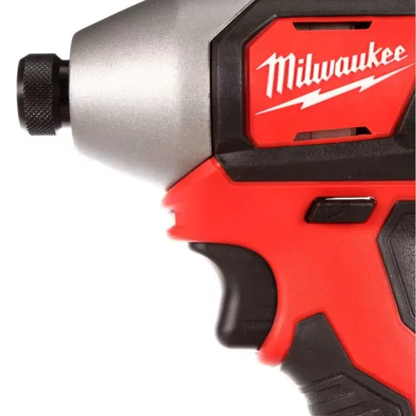 Milwaukee M18 18-Volt Lithium-Ion Cordless 1/4 in. 2-Speed Impact Driver Kit W/(2) 1.5Ah Batteries, Charger, Hard Case