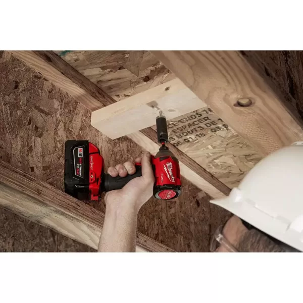 Milwaukee M18 FUEL ONE-KEY 18-Volt Lithium-Ion Brushless Cordless 1/4 in. Hex Impact Driver Kit W/ (2) 2.0Ah Batteries, Hard Case