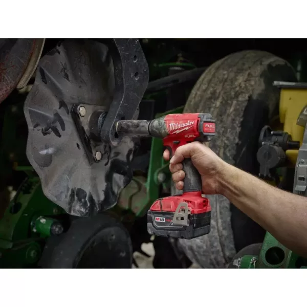 Milwaukee M18 FUEL 18-Volt Lithium-Ion Brushless Cordless 1/2 in. Compact Impact Wrench with Pin Detent (Tool-Only)