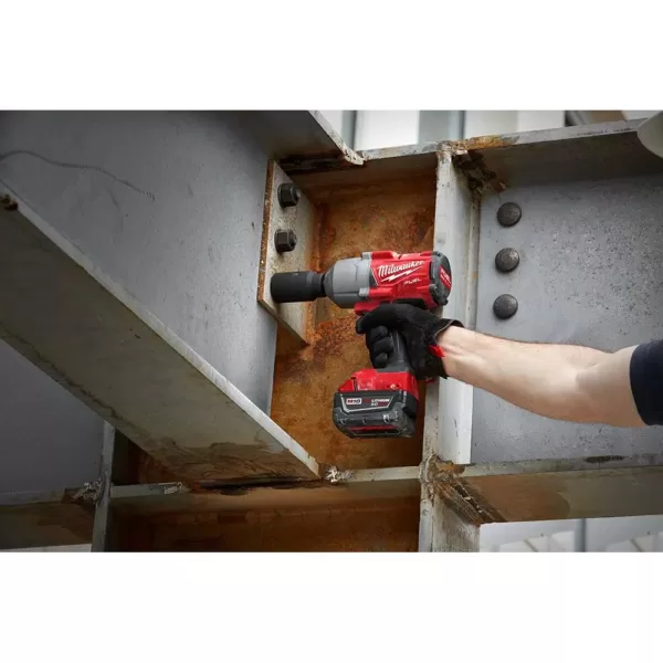 Milwaukee M18 FUEL 18-Volt Lithium-Ion Brushless Cordless 1/2 in. Impact Wrench with Friction Ring (Tool-Only)