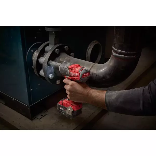 Milwaukee M18 FUEL 18-Volt Lithium-Ion Brushless Cordless Mid Torque 3/8 in. Impact Wrench with Friction Ring (Tool-Only)