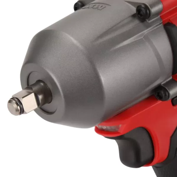 Milwaukee M18 FUEL 18-Volt Lithium-Ion Brushless Cordless Mid Torque 3/8 in. Impact Wrench with Friction Ring (Tool-Only)