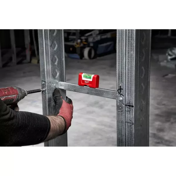 Milwaukee 3 in. Compact Torpedo Pocket Level