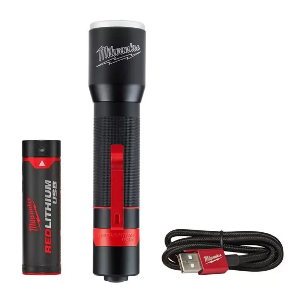 Milwaukee 24 in. Redstick Digital Box Level with Pin-Point Measurement Technology W/ 700 Lumens LED Rechargeable Flashlight