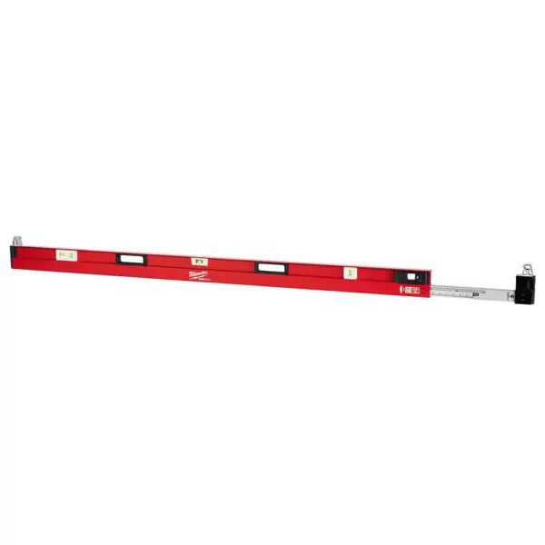 Milwaukee 78 in. to 144 in. REDSTICK Expandable Box Level