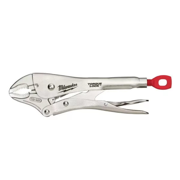 Milwaukee 10 in. Torque Lock Curved Jaw Locking Pliers