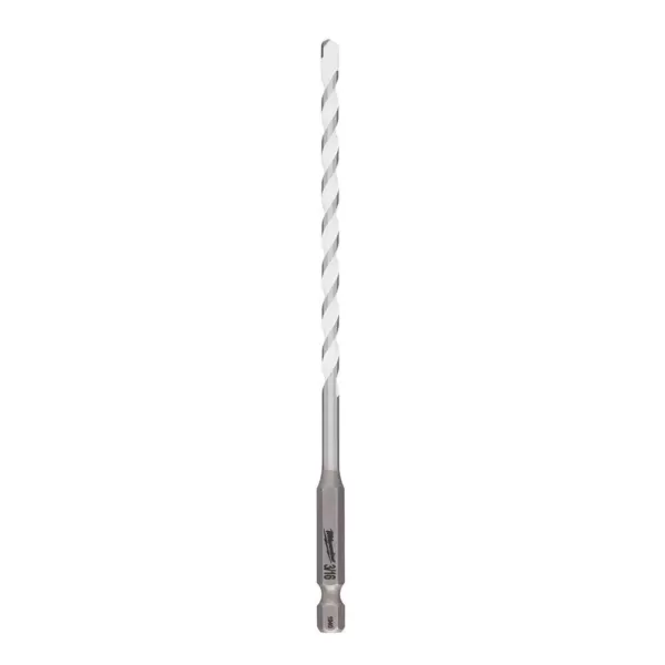 Milwaukee 3/16 in. x 4 in. x 6 in. SHOCKWAVE Carbide Multi-Material Drill Bit