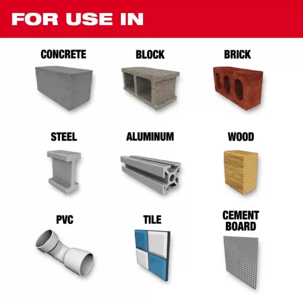 Milwaukee 3/8 in. x 4 in. x 6 in. SHOCKWAVE Carbide Multi-Material Drill Bit