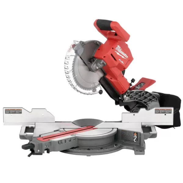 Milwaukee M18 FUEL 18-Volt Lithium-Ion Brushless Cordless 10 in. Dual Bevel Sliding Compound Miter Saw with Stand (Tool-Only)