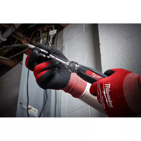 Milwaukee 13-in-1 Multi-Tip Cushion Grip Screwdriver With Schrader Bit