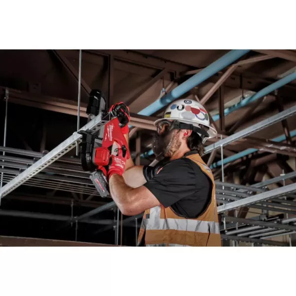 Milwaukee M18 FUEL 18-Volt Lithium-Ion Brushless Cordless Compact Dual-Trigger Bandsaw Kit with Two 3.0 Ah High Output Batteries