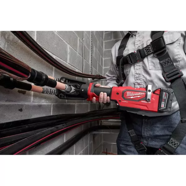 Milwaukee M18 18-Volt 15-Ton Lithium-Ion Cordless FORCE LOGIC Utility Crimper (Tool-Only)