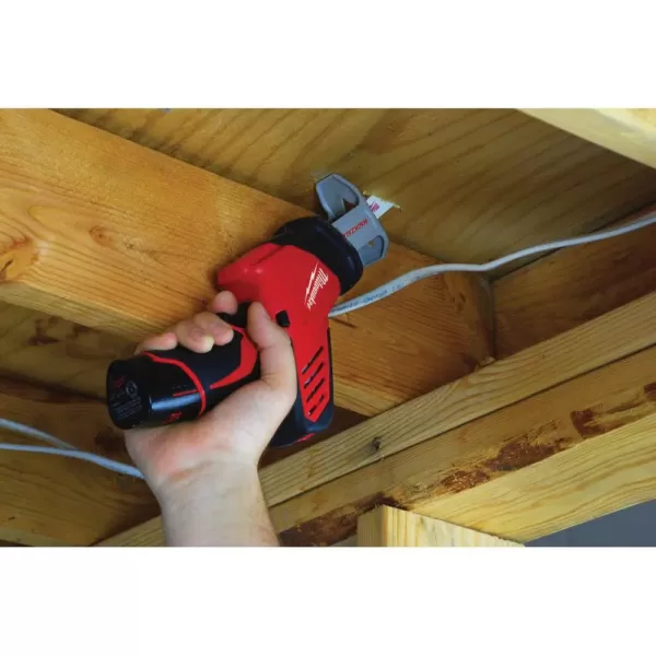 Milwaukee M12 12-Volt Lithium-Ion Cordless Copper Tubing Cutter Kit W/ M12 HACKZALL Reciprocating Saw