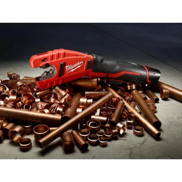 Milwaukee M12 12-Volt Lithium-Ion Cordless Copper Tubing Cutter Kit with 1.5 Ah Battery, Charger and Hard Case