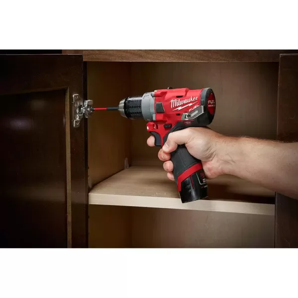 Milwaukee M12 FUEL 12-Volt Lithium-Ion Brushless Cordless 1/2 in. Drill Driver (Tool-Only)