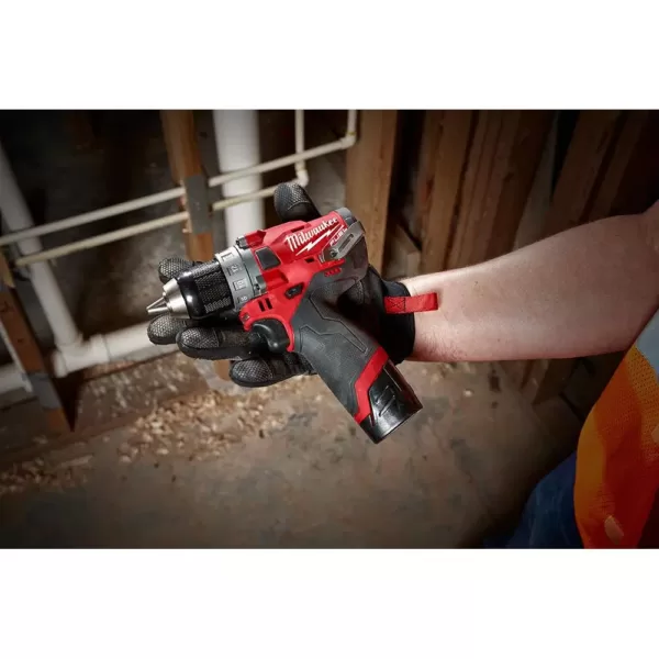 Milwaukee M12 FUEL 12-Volt Lithium-Ion Brushless Cordless 1/2 in. Drill Driver (Tool-Only)