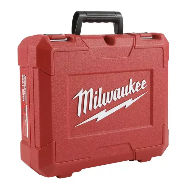 Milwaukee M18 18-Volt Lithium-Ion Brushless Cordless 1/2 in. Compact Drill/Driver Kit with (2) 2.0 Ah Batteries, Charger and Case