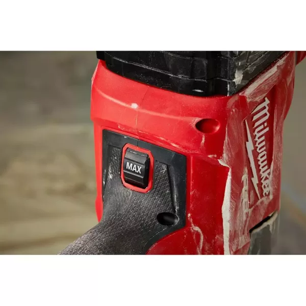 Milwaukee M18 FUEL 18-Volt Lithium-Ion Brushless Cordless 1/2 in. Mud Mixer Kit W/(2) 5.0Ah Batteries, Charger & Tool Bag