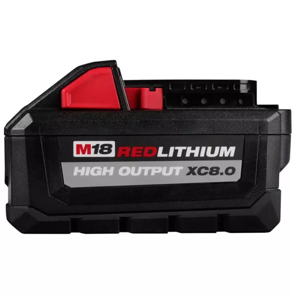 Milwaukee M18 18-Volt Lithium-Ion High Output Battery Pack 12.0Ah W/ HIGH OUTPUT XC 8.0Ah Battery