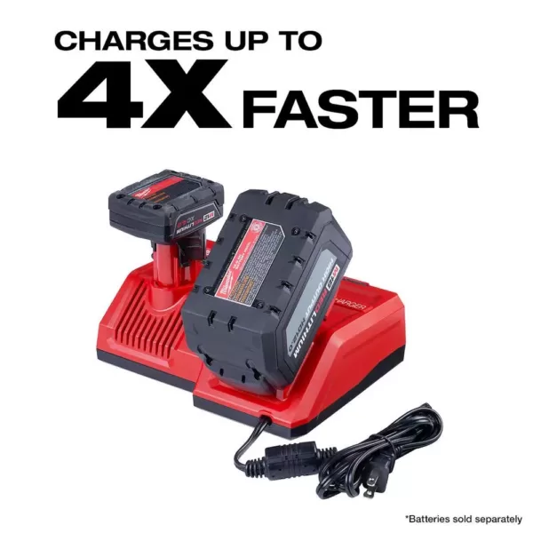 Milwaukee M12 and M18 12-Volt/18-Volt Lithium-Ion Multi-Voltage Super Charger Battery Charger