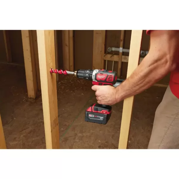 Milwaukee M18 18-Volt Lithium-Ion Cordless Combo Tool Kit (4-Tool) w/ Wet/Dry Vacuum and Additional 5.0Ah Battery