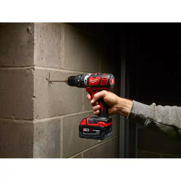 Milwaukee M18 18-Volt Lithium-Ion Cordless Combo Tool Kit (4-Tool) w/(2) 3.0Ah Batteries, (1) Charger, (1) Tool Bag