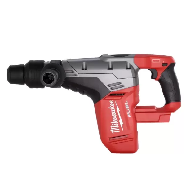 Milwaukee M18 FUEL 18-Volt Lithium-Ion Brushless Cordless 1-9/16 in. SDS-Max Rotary Hammer W/ M18 FUEL Grinder