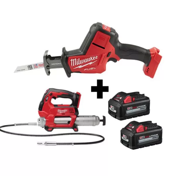 Milwaukee M18 FUEL 18-Volt Lithium-Ion Brushless Cordless 6-1/2 in. Circular Saw and Jig Saw with (2) 6.0Ah Batteries