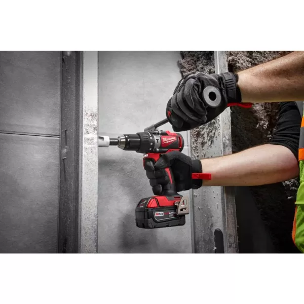 Milwaukee M18 18-Volt Lithium-Ion Brushless Cordless Hammer Drill and Impact Combo Kit w/ M18 Oscillating Multi-Tool