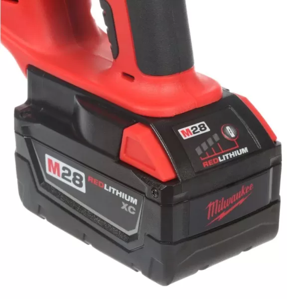 Milwaukee M28 28-Volt Lithium-Ion Cordless 1/2 in. Right Angle Drill w/(1) 3.0Ah Batteries & Charger