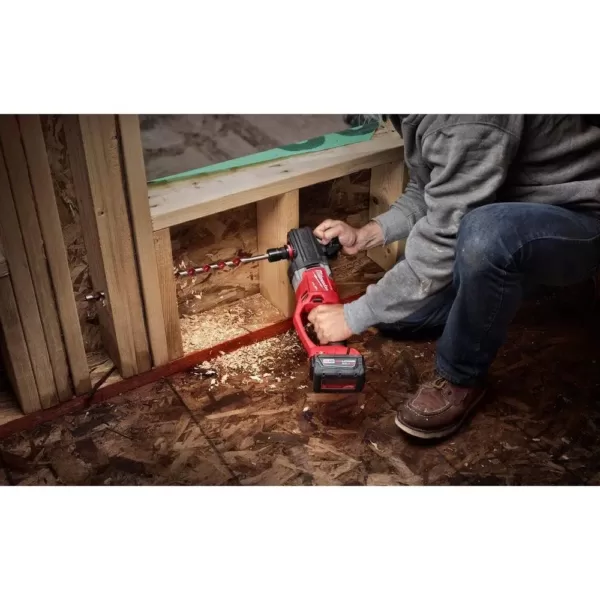 Milwaukee M18 FUEL 18-Volt Lithium-Ion Brushless Cordless 1/2 in. Hole Hawg Right Angle Drill With Quik-Lok (Tool-Only)