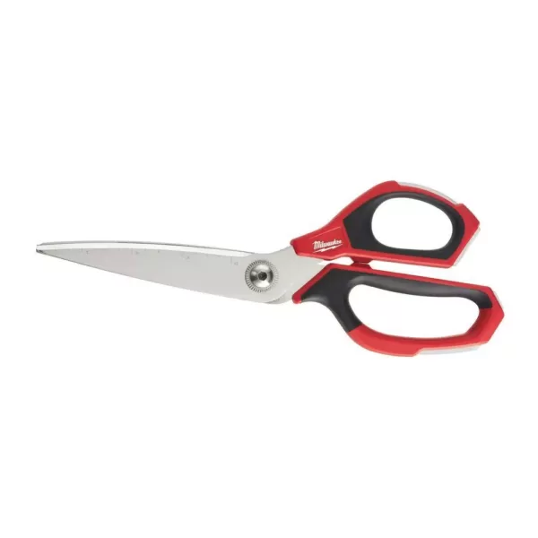 Milwaukee Jobsite Straight Scissors with Iron Carbide Blades