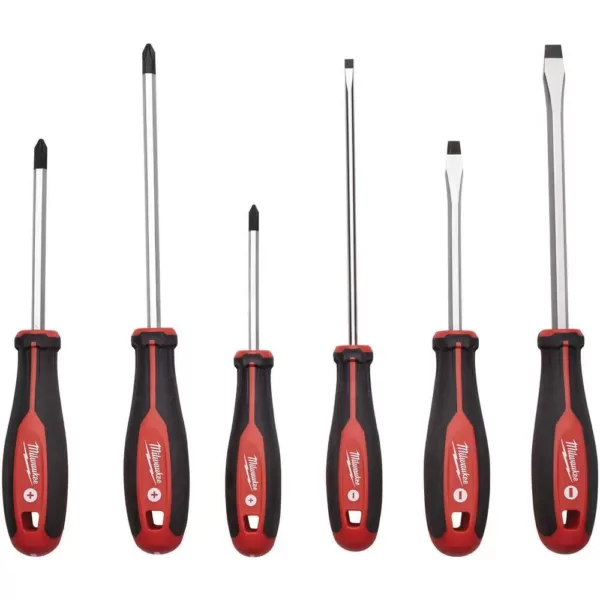 Milwaukee Screwdriver Set (6-Piece) W/ 25 ft. Compact Auto Lock Tape Measure