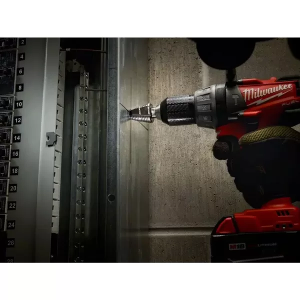 Milwaukee 7/8 in. #7 Step Black Oxide Drill Bit