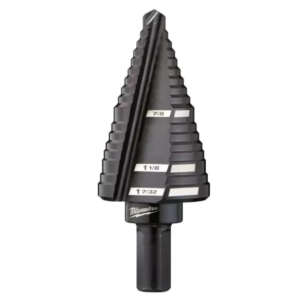 Milwaukee 7/8 in. - 1-7/32 in. #11 Step Drill Bit