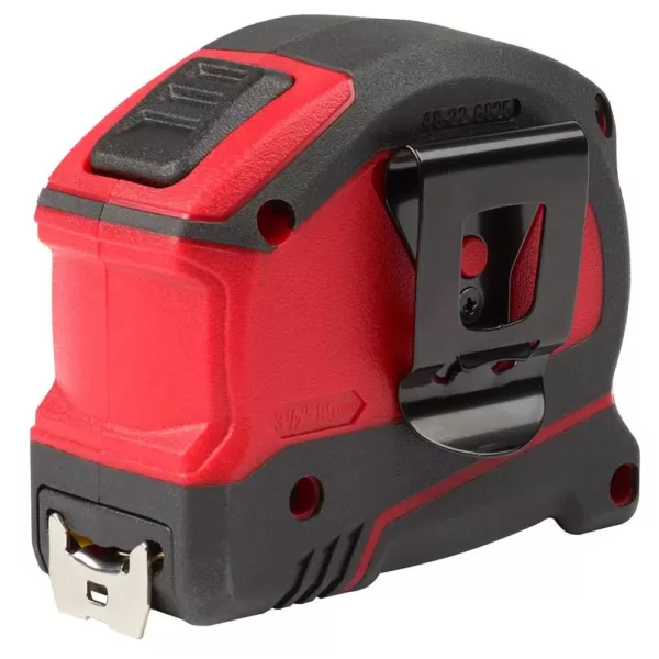 Milwaukee 25 ft. Compact Auto Lock Tape Measure with 16 ft. Compact Auto Lock Tape Measure