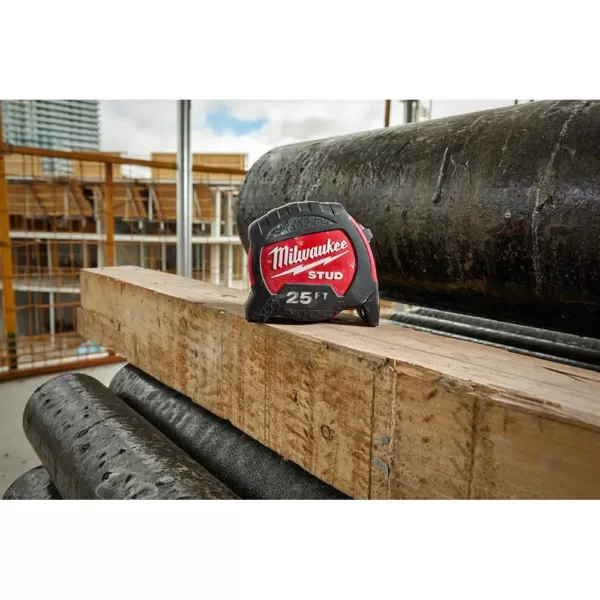 Milwaukee 16 ft. x 1.3 in. Gen II STUD Tape Measure with 17 ft. Reach