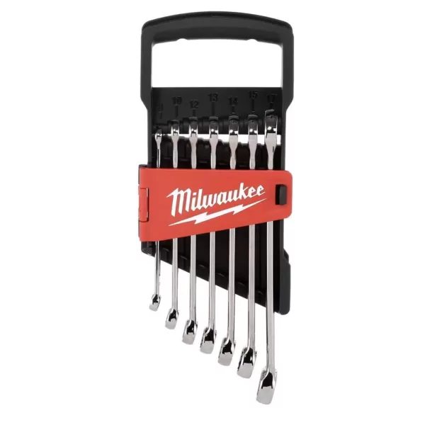 Milwaukee Combination Metric Wrench Mechanics Tool Set (7-Piece)