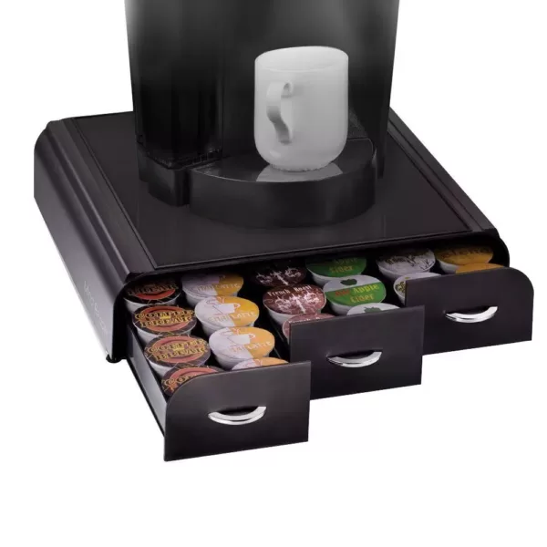 Mind Reader Anchor 36-Capacity Black K-Cup Storage Drawer