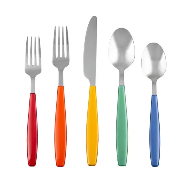 Fiesta Jamboree Multi-Color Version2 18/0 20-Piece Flatware Set (Service for 4)